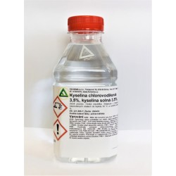 Kyselina chlorovodíková 3,5-4%, 500 ml